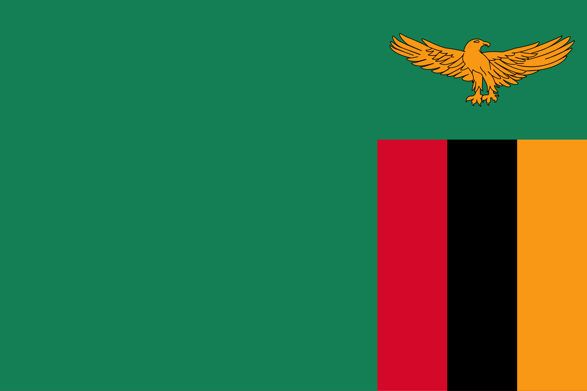 Zambia flag image